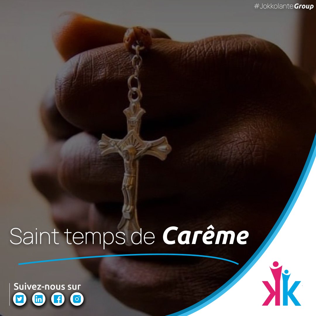 jokkolanteGroup's tweet photo. Saint Temps de Carême à toute la communauté chrétienne. 🤲🏿
Qu’Allah accepte nos prières en cette période de pénitence.
#JokkolanteGroup #SenCam
#Carême2024 #chretien https://t.co/FML05nmbHo