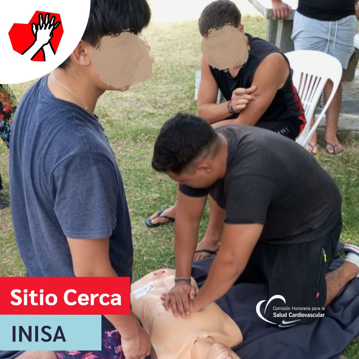 cardiosaluduy's tweet photo. ➡ #SitioCERCA INISA en Taller realizado en el Centro Cerrito de la Colonia Berro. Instructor: Daniel Ferreira.
Seguimos sumando enseñanza en #resucitacióncardíaca en todo el país.
¡Juntos podemos salvar más vidas!❤️
#ProgramaCERCA
@Inisa_Oficial https://t.co/tljRaSlNvE