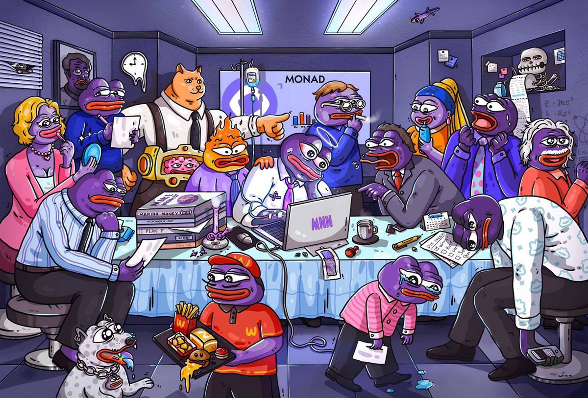 CryptoLuga's tweet photo. O halde başlayalım @monad_xyz  💜 https://t.co/6BMMdhaQMf