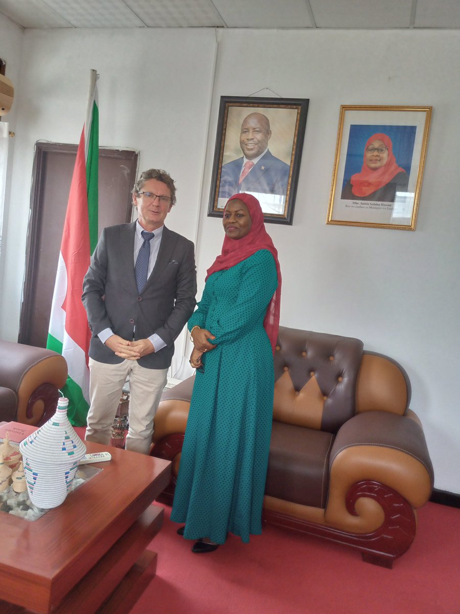 This afternoon of 15 February 2024,  two Ambassadors -#KingdomofBelgium and the #StateofQatar paid a courtesy call to H.E. Leontine Nzeyimana, Ambassador of the Republic of #Burundi to the United Republic of #Tanzania. Key diplomatic aspects were discussed.