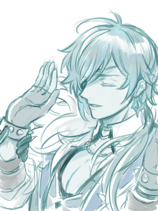 寝る前の落書きデガ(リハビリ) 