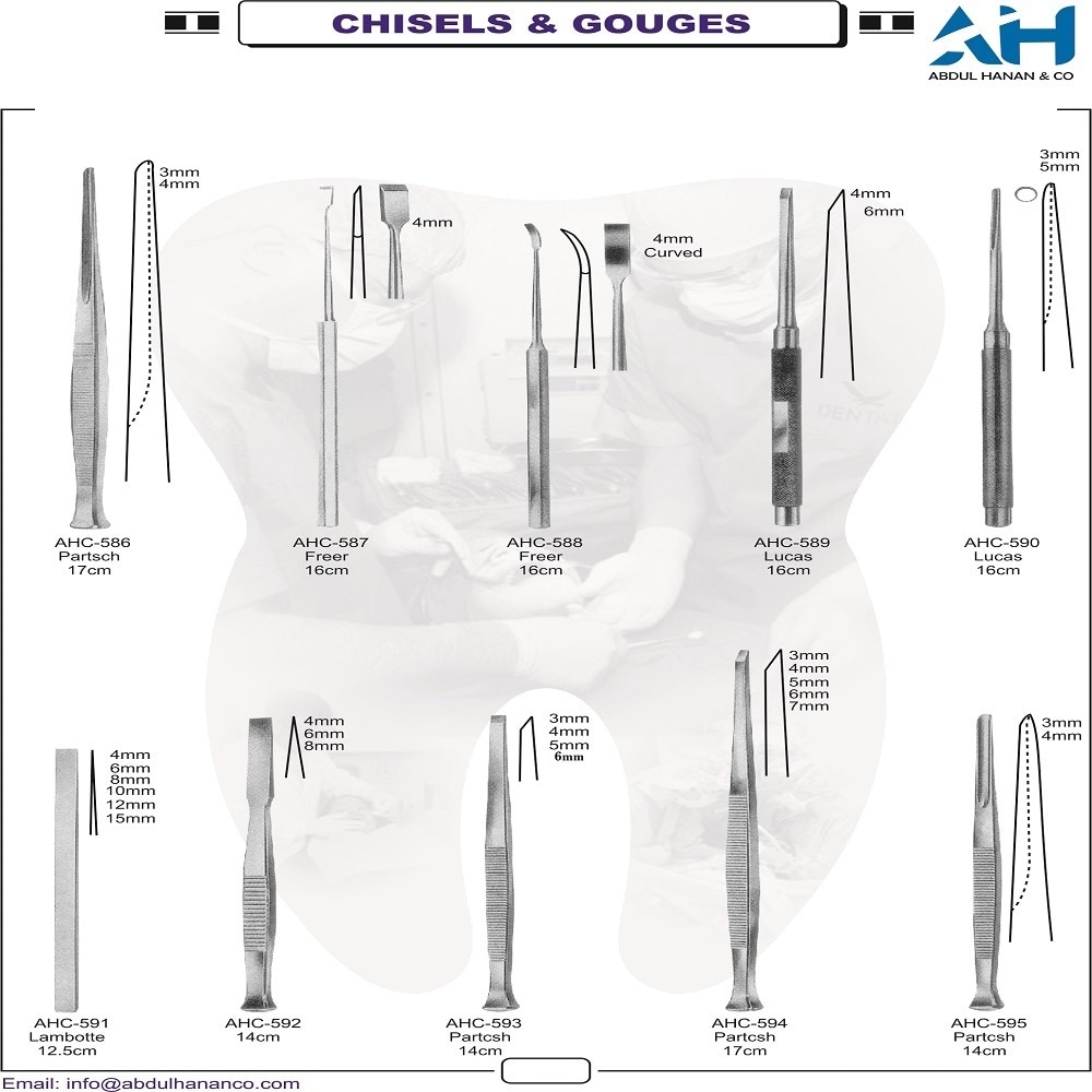 AbdulHananCo's tweet image. #Chisels &amp;amp; #Gouges, 
Abdul Hanan &amp;amp; Company manufacture #dental #surgical #instruments.
Email: abdulhanancompany@gmail.com
abdulhananco.com

#abdulhanancompany #dentaire
#zahnmedizinisch #dentale #zubniimplanti #pergigian #歯科 #牙科 #이의
#طب_الأسنان
#dentalinstruments