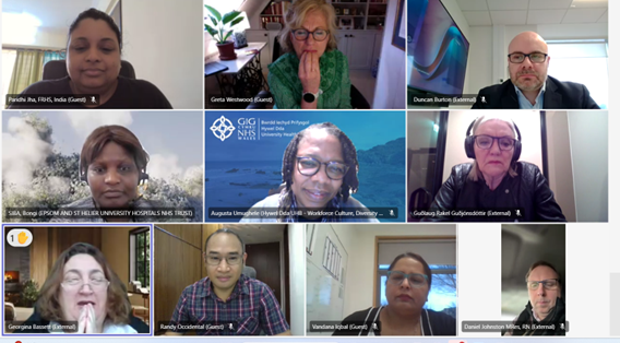 FNightingaleF's tweet image. 🌍It was great to catch up with our first cohort of FNF Global Scholars today: 
- #QI projects with national reach
- Global connections being made
- Sharing similar experiences from different countries
- Policy &amp;amp; clinical impact in progress
#FNFGlobal #FNFScholar