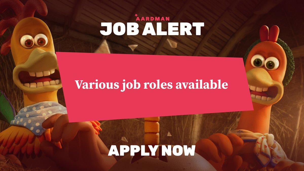 WE ARE HIRING! We're currently recruiting for the following vacancies:

💼 Camera Prep Technician
💼 Editor
💼 Storyboard Artist
💼 Storyboard Revisionist

Learn more and apply here: aard.mn/Careers