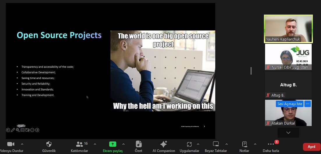 jug_istanbul's tweet image. "Security Issues in Open Source Projects" webinar has just started 🚀
Join Us!👉t.ly/e1YFu
#OpenSourceSecurity #DevSecOps 💻