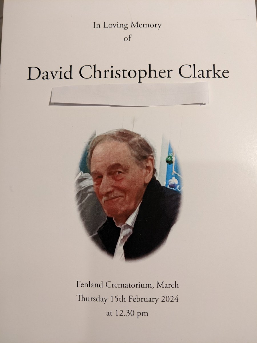 Today we had the privilege of celebrating the life of David, a volunteer cfr with us for 16 years who as a founding member of Ely cfr treating hundreds of patients and saving lives in his local community, and supported all new cfrs @EastEnglandAmb @jojo_fletcher1 @HeyTomAbell