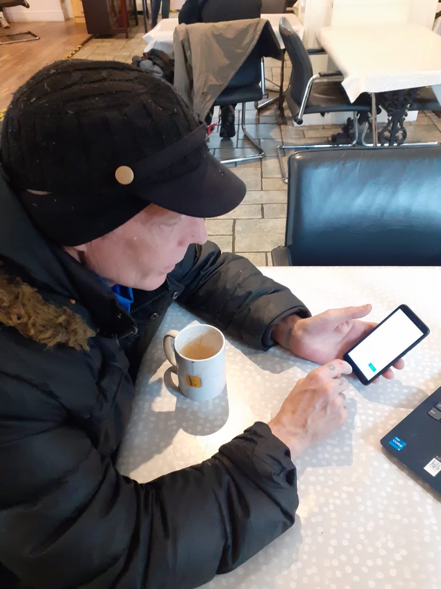 Every day things for some people are huge #achievements for others... Despite finding reading and writing challenging, our team worked with Dave to help him set up is own email address. This will open doors for better #communication and support from various services. #homeless