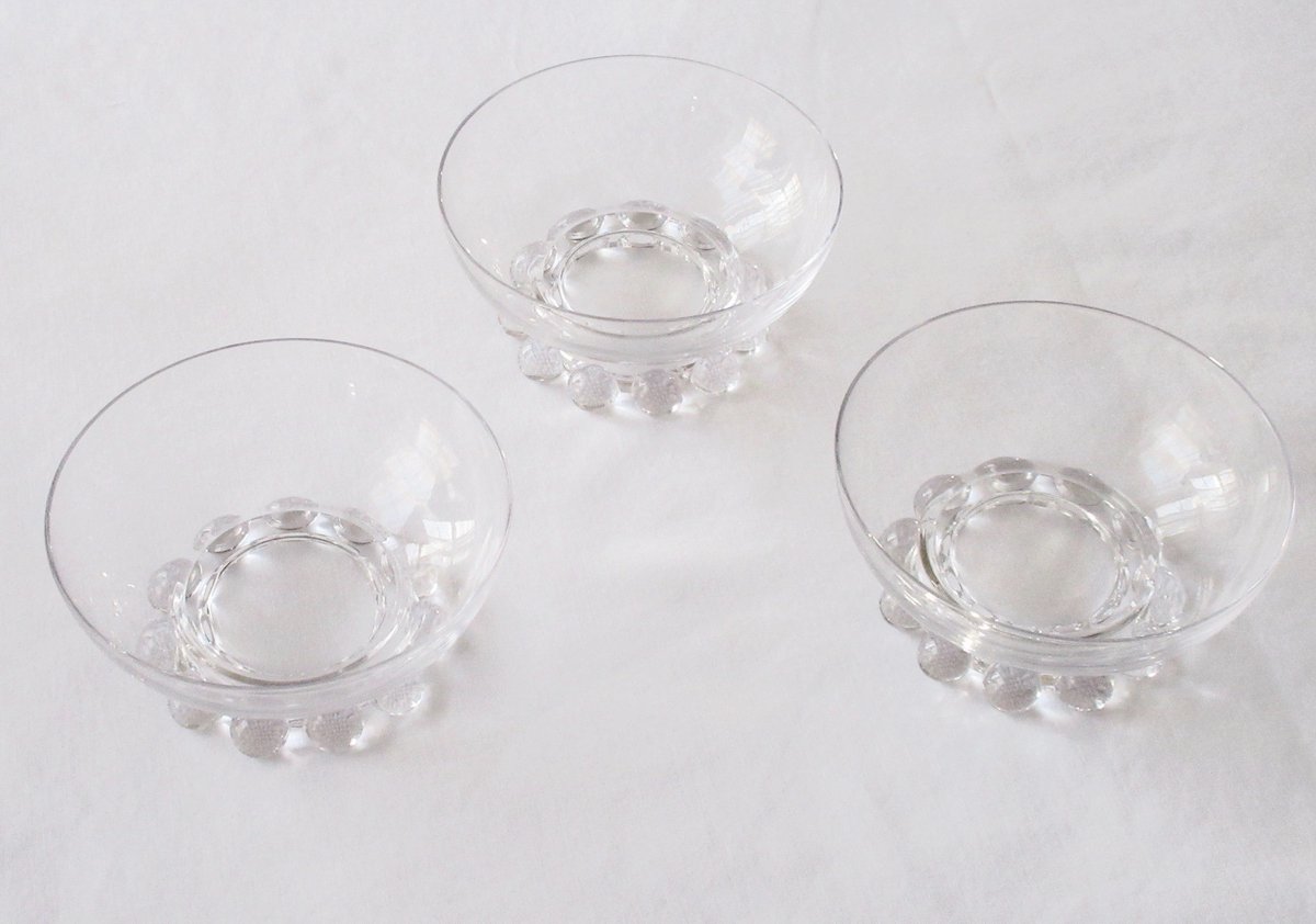 Set of 3 Imperial Candlewick 5 oz Low Footed Sherbet 400/19 Dessert Bowls ebay.com/itm/2962209156…… #eBay via
@eBay
#Imperial #dessert #foodie #Glass #Depressionglass #elegant #candlwick #Dessert