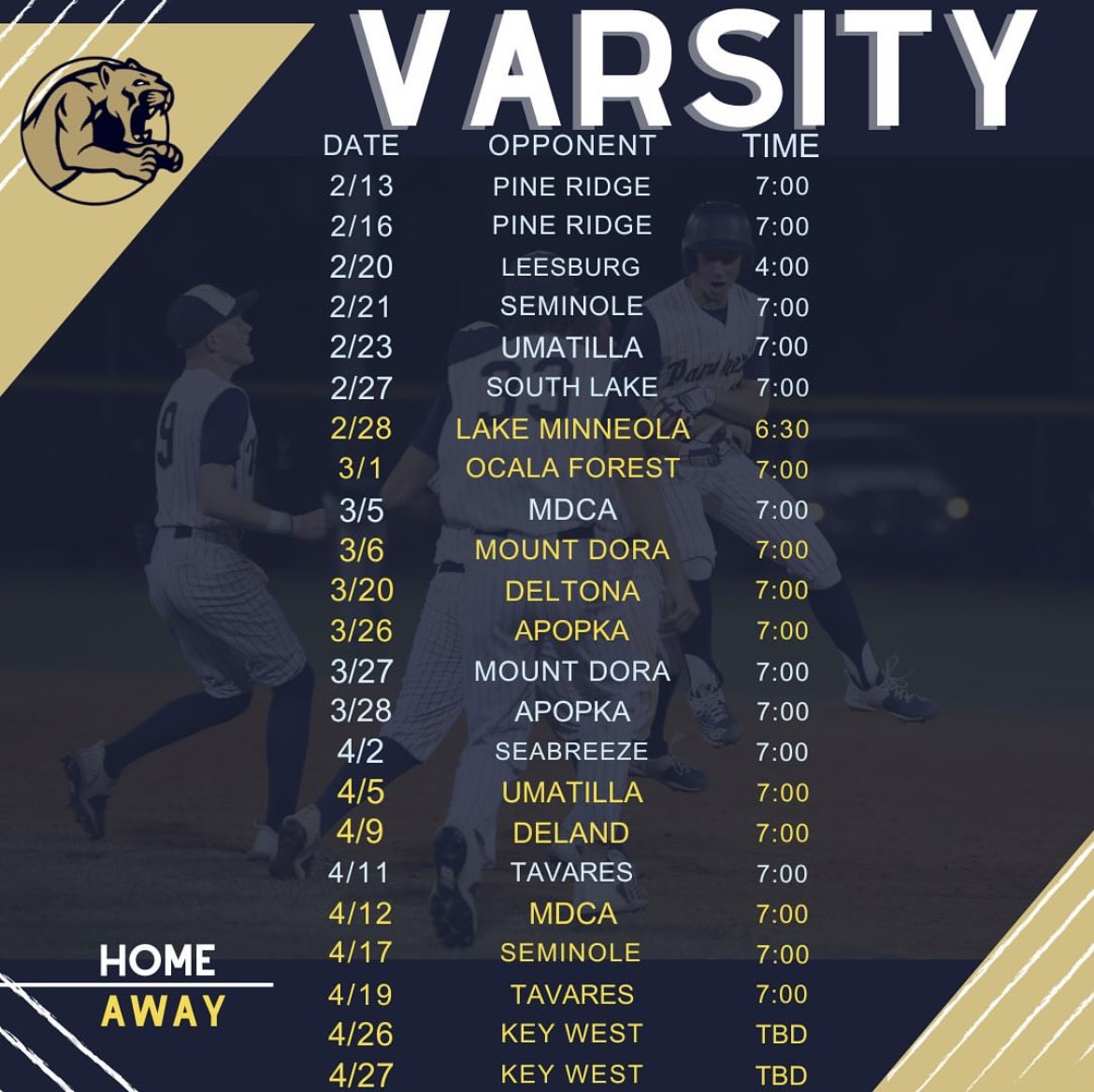 Eustis High Baseball tweet media