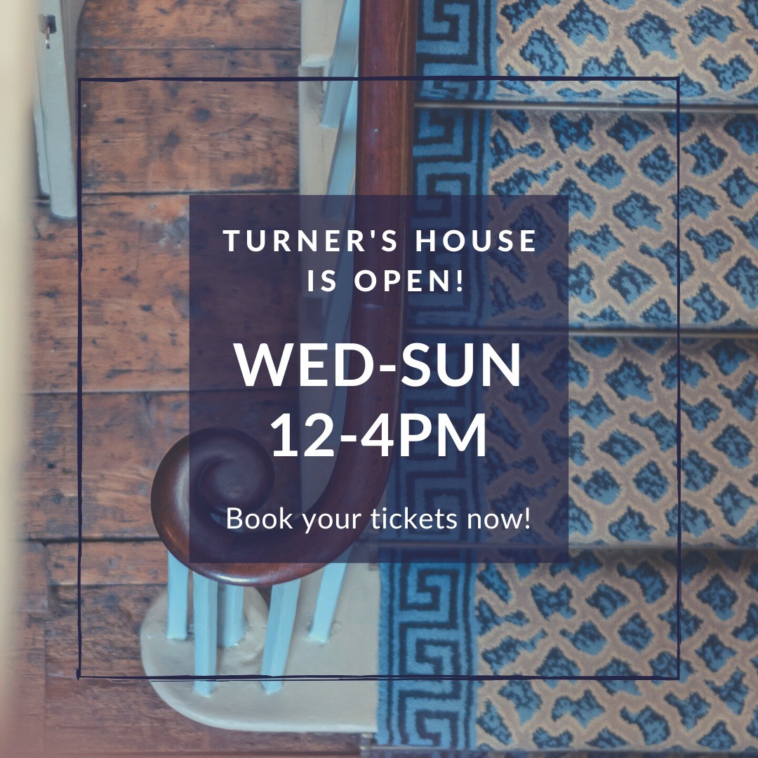We were pleased to see our first visitors since we opened earlier this month! Thank you to all those who visited in these days! If you haven't done so yet, come and visit our little gem in Twickenham! Book now! turnershouse.org/visit-us/
