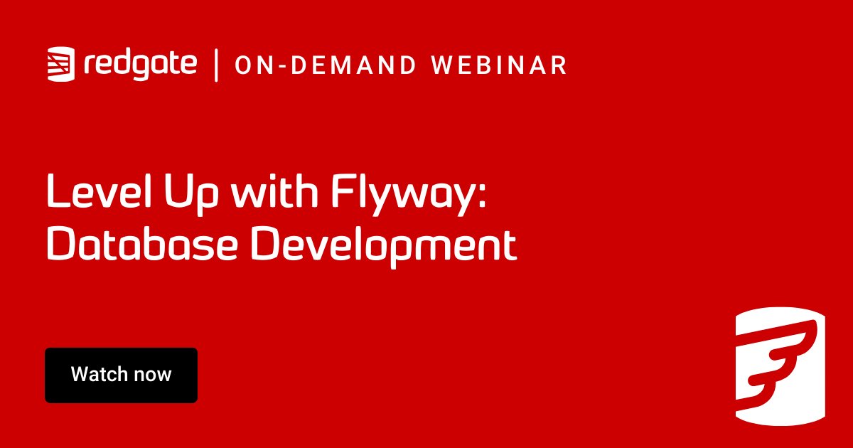 Join our three part on-demand webinar series for an in-depth dive into how Flyway can revolutionize your development process. Module 1 covers: 💫 Understanding Database DevOps ✈️ Introduction to Flyway 🏆 Setting Up Your First Database Project bit.ly/49vJMGe