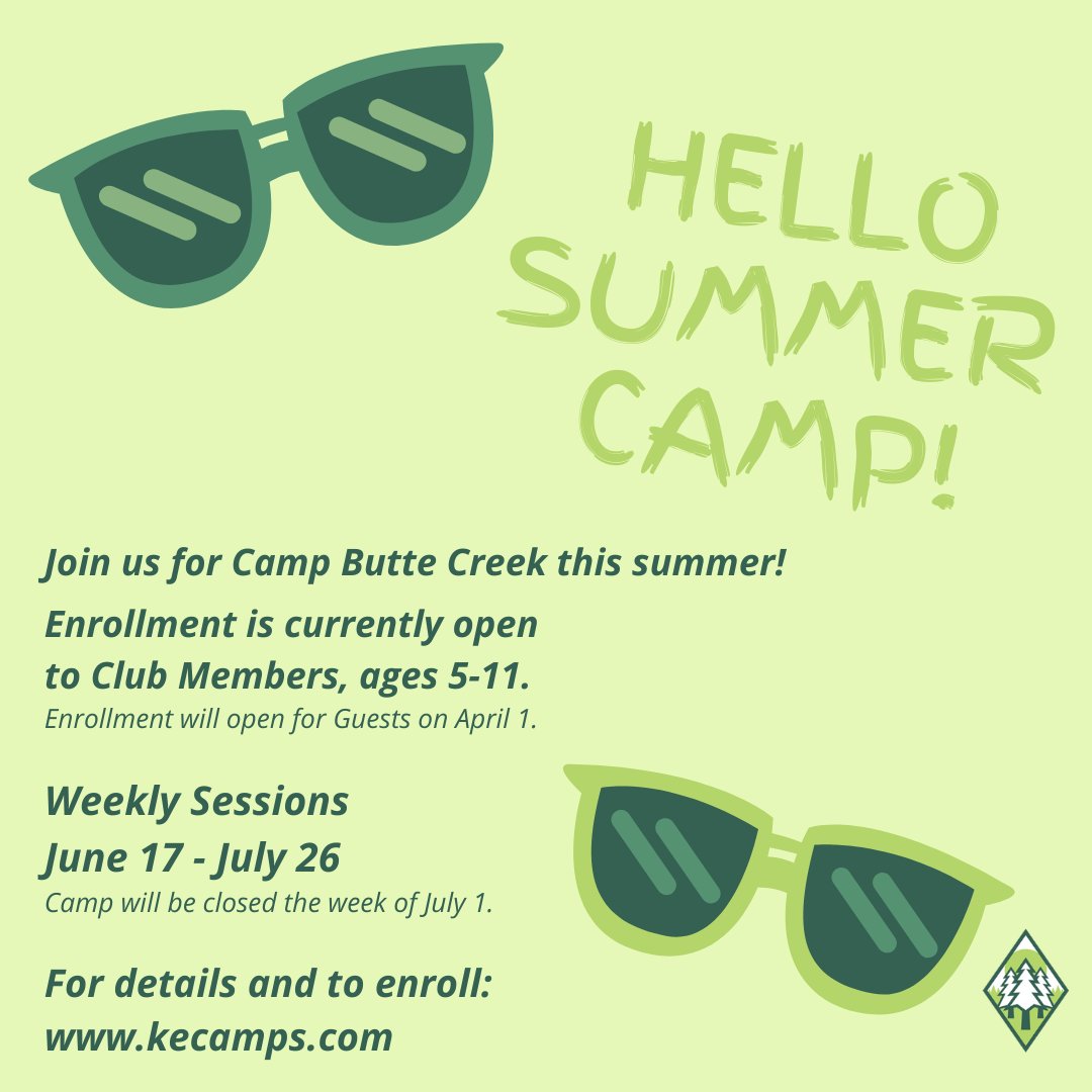 Happy first day of March! Don't forget to enroll your child to join us at Camp Butte Creek. Summer will be here before we know it! 🌞 #chicocalifornia