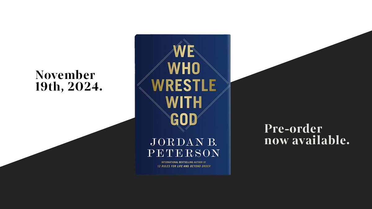 jordanbpeterson's tweet photo. Here is another excerpt from my forthcoming book, 'We Who Wrestle With God', set to release on November 19th, 2024.

The U.S., CAN, and UK pre-order links are now available here: https://t.co/Dejxz99IYi

Those who lie do not live or even truly have their life.

They substitute for that life the life of the lie and, in doing so, turn their eternal souls (and that is the right level of symbolic analysis) over to the king of the damned. Those who lie miss the adventure of their life.

So what?

If the use of deception enhances power—if it brings about hedonic delight—if it allows for the avoidance of responsibility, the quelling (however false in some absolute sense) of anxiety, or the circumvention of pain, why not indulge? The world is meaningless anyway, and the liar who wins may lie, but still wins.

Why is this quite rational rationalization unreliable?

First, perhaps, because it is naught but a manifestation of the spirit of the lie, attempting in its characteristic way to justify its default to deception.

Second, however, for a deeper reason: the meaning of life is in adventure, and the adventure that is true is literally to be found in the truth.

Chapter 12 | Truth as Adventure