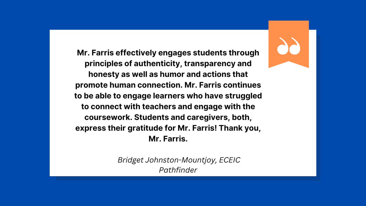 We spy HLP #18! Connecting with learners on a virtual platform can be challenging, but Ken Farris @PathfinderJCPS is up for it! Thanks to ECE Coach Bridget Johnston-Mountjoy for sending an ECE Shout Out! @JCPSKY