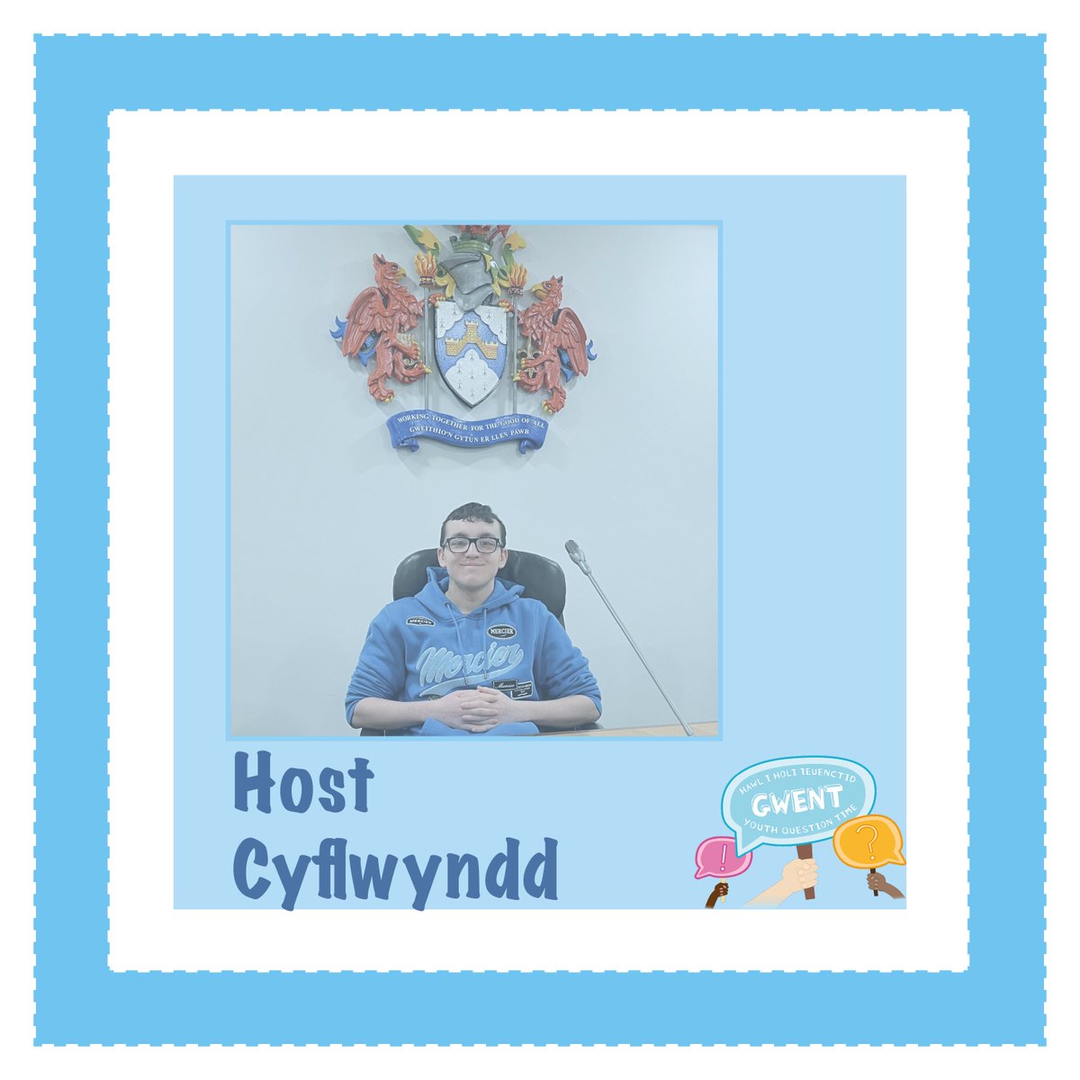 Delighted to meet Cian, the host of Gwent Youth Question Time 2024. Cian is vice chair of the @youth4u1 and has lots experience and knowledge to bring to the role. Gwent YQT2024 provides a platform for young people to have their voices heard. 👉bit.ly/3RIUItK