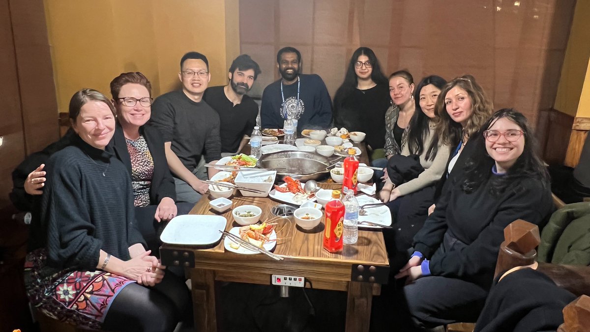 Cheers to a great #BPS2024, and our yearly tradition of lab dinner (with friends)! Here's the aftermath of our triumphant victory over all-you-can-eat hotpot 🦞 @OlgaBoudker @renaemryan1 @firewhenreddy @PRiegelhaupt