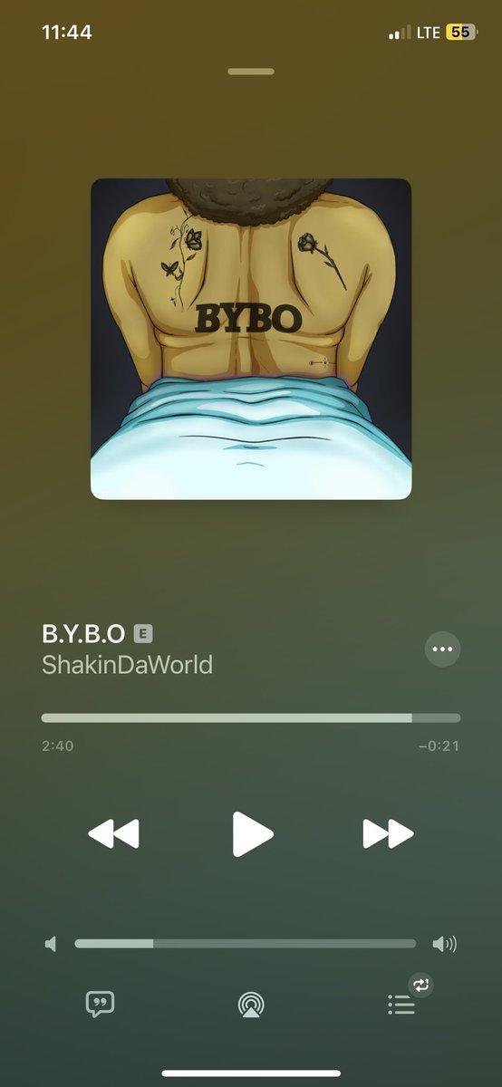 B.Y.B.O out on Apple Music 🙌🏽🙌🏽