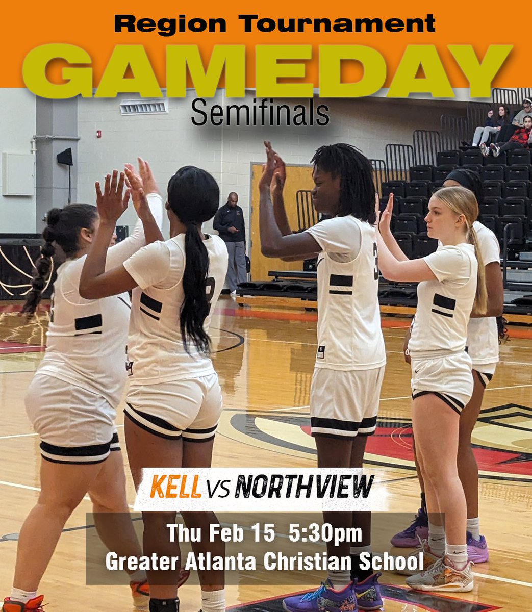 Region Tournament action continues today with the Lady Longhorns facing Northview in the semifinals.  Tipoff at 5:30 pm at GAC.