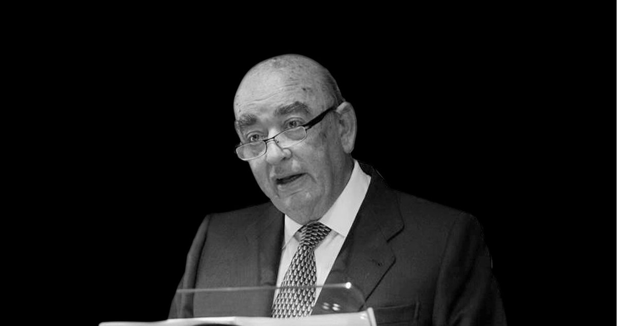 Tecnicas_reun's tweet photo. D. José Lladó Fernández-Urrutia:
Presidente de honor y fundador de Técnicas Reunidas, ha fallecido en Madrid.

Su legado refleja su incansable vocación por convertir a Técnicas Reunidas en lo que actualmente es, una gran compañía con el mejor equipo de profesionales.

--

Mr. José Lladó Fernández-Urrutia:
Honorary Chairman and Founder of Técnicas Reunidas, passed away in Madrid.

His legacy reflects his tireless vocation to make Técnicas Reunidas what it is today, a leading company with the best team of professionals.