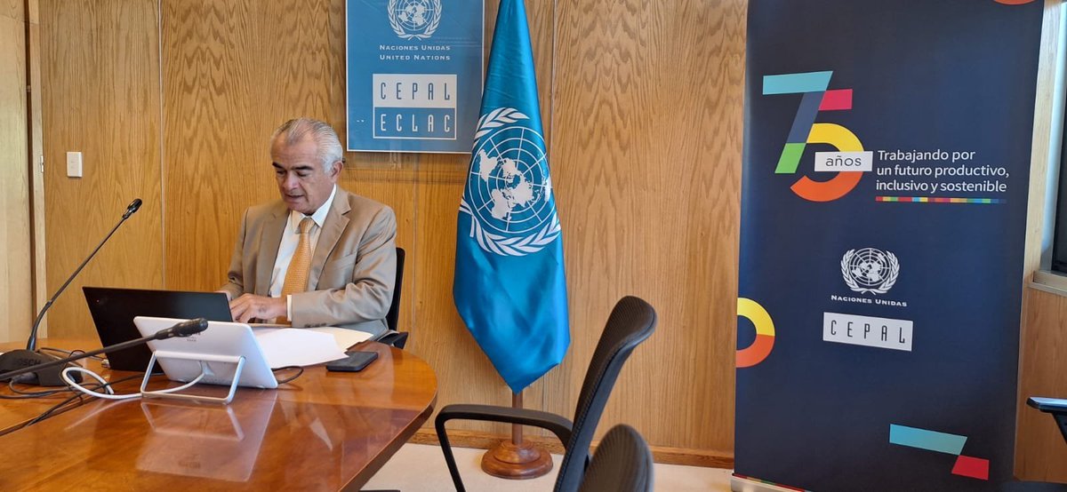 eclac_un's tweet photo. A central aspect of the digital divide in #LAC is related to #productivedevelopment. It is disturbing to see companies’ low degree of adoption of digital technologies, even the most basic ones: @JoseMSalazarX upon launching the Digital Development Observatory. https://t.co/AGRC7zMtP2