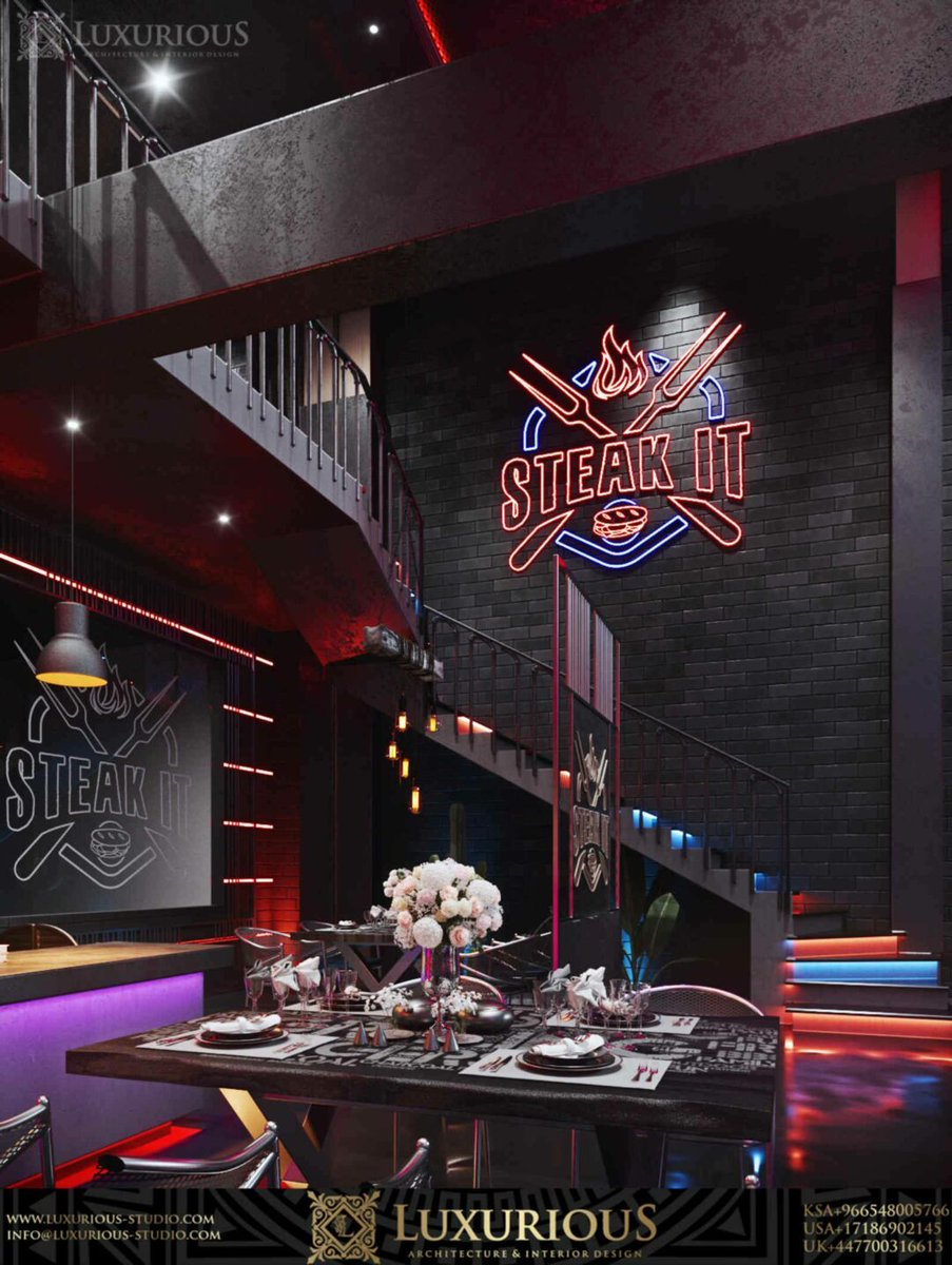 LuxuriouStudio's tweet image. شركة تصميم داخلي في الدمام - شركة تصميم داخلي #Electronicsignage #Font #Displaydevice #Event #Signage #Neon #Visualeffectlighting #Advertising #Magenta #Building dlvr.it/T2nz7W