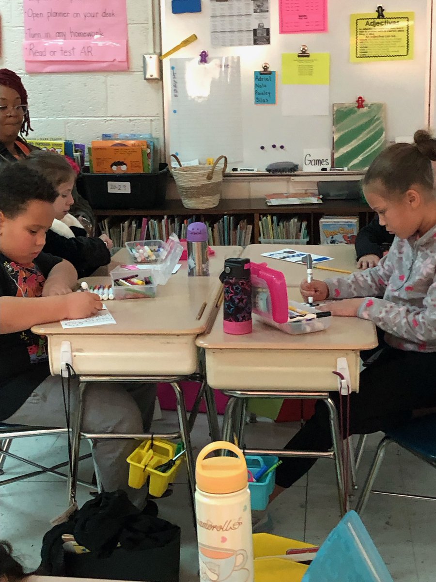 2nd graders taking a trip to the moon and writing about their journey #DLDay #JCSDLD2024