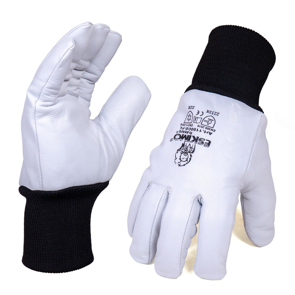 ESKİMO® Freezer Gloves
Premium Quality Water Resistance leather gloves, with knitted wrist, Inside 3M®Thinsulate lining with DryTuff® material to keep your hands warm and dry.

#eskimogloves #freezergloves #rsafegloves #drytuff #drytuffwaterproofmembrane #wintergloves #workgloves