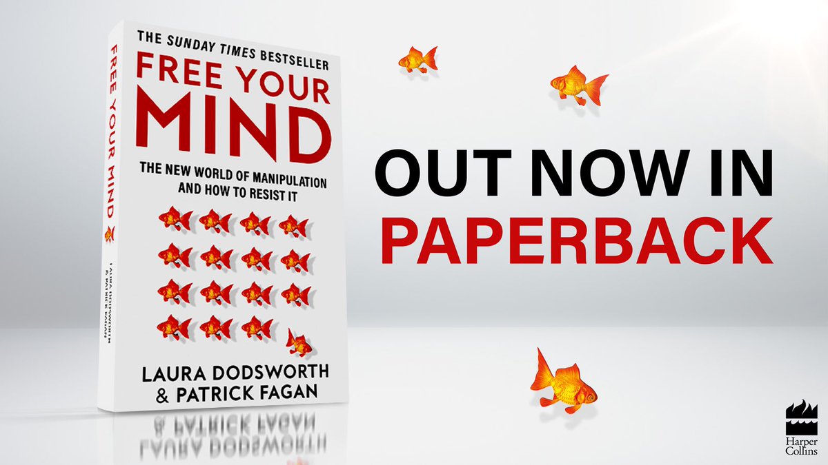 BareReality's tweet image. The paperback edition of ‘Free Your Mind’ is out today.
There is a war on for your mind. Learn how to recognise the nudges, dispel efforts to brainwash you and always question those who say the choice is yours. If you don’t control your mind, someone else will.…