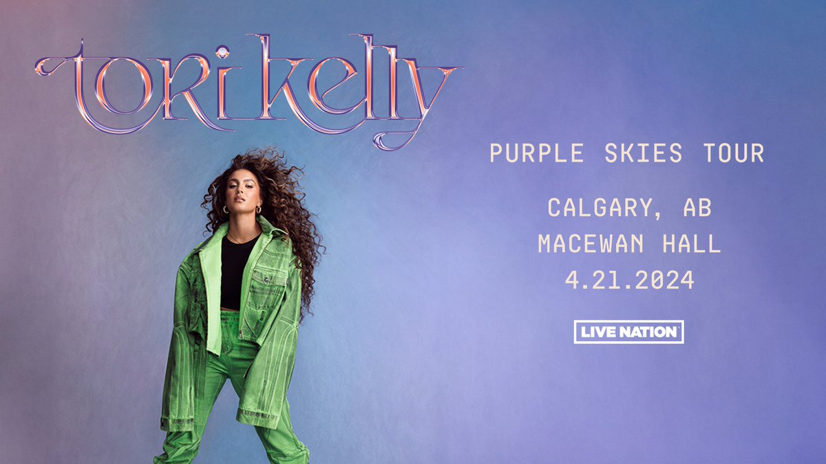 macewanhall's tweet photo. **ON SALE NOW**
@ToriKelly is live at MacEwan Hall on Sunday April 21, 2024! Tickets on sale now at https://t.co/bzF8oT23ck
#ToriKelly #yyc #RandB #RandBpop #yycevents #yycconcerts #Calgaryconcerts #yycscene #MacHall https://t.co/L7gmuxTMEW