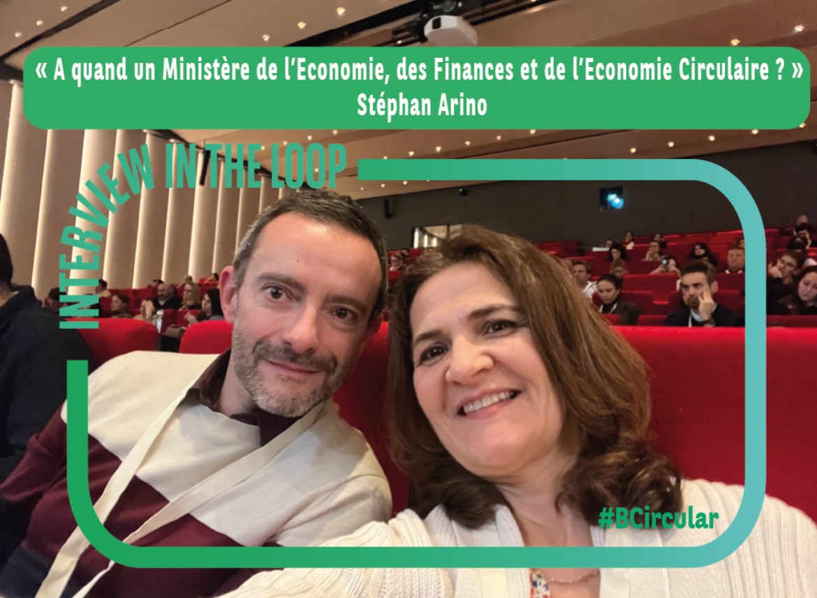 CecileGauffriau's tweet photo. Passionnant Interview In The Loop avec @StephanArino Directeur des affaires publiques de TOMRA, leader mondial des solutions de tri des déchets et pilier de #EC2027 un quinquennat pour l’économie circulaire.
De fortes convictions si #BCircular♻️
https://t.co/mmanOEYgKU https://t.co/KQBT1scbpI