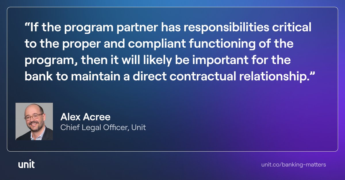 unit_co_'s tweet photo. Today we’re launching a new series called “Banking Matters.” 🔭👀

It’s written for banks and companies that want to work with them. The goal is to share best practices about how to build a compliant, scalable digital financial services ecosystem.

https://t.co/DC0cJ8niT8 https://t.co/LWltvlFK8u