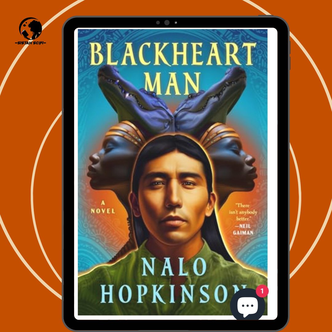 Coming 8.20.2024. You're welcome  🙏🏿 . 

About Blackheart Man: The magical island of Chynchin is facing conquerors from abroad and something sinister from within. 

#SistahScifi #nalohopkinson #BlackheartMan 

sistahscifi.com/products/black…

@sagapressbooks 
@simonbooks