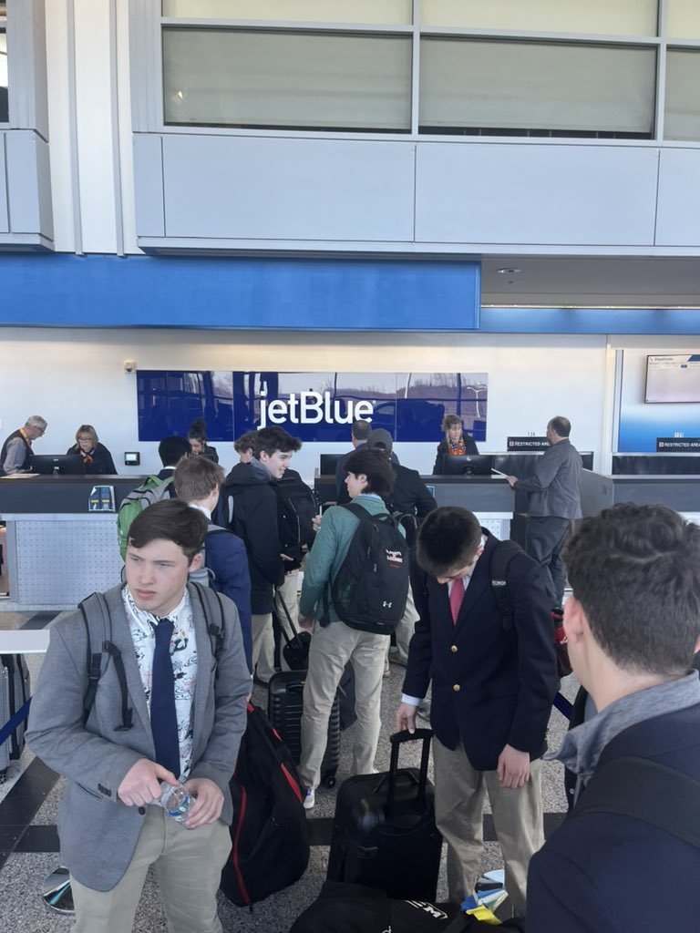 Global encounter trip to Florida is on its way.  They will be working with a Haitian organization.  <a href="/SJHS_HM/">Alex Zequeira</a> <a href="/SJShrewsbury/">Saint John's</a> <a href="/SJHS_PioneersAD/">Saint John's HS Athletics</a> <a href="/BeLikeBrit/">Be Like Brit</a>