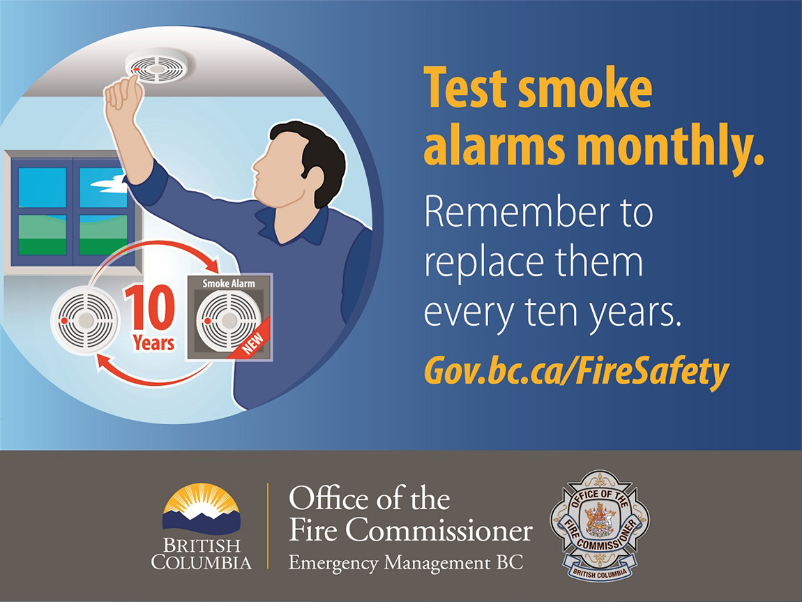 If you haven't checked your smoke alarm(s) in a while, take a moment to test them today and identify any defects. While you are at it, host a family fire drill and test your evacuation safety skills. ow.ly/f8aY50QC3gA