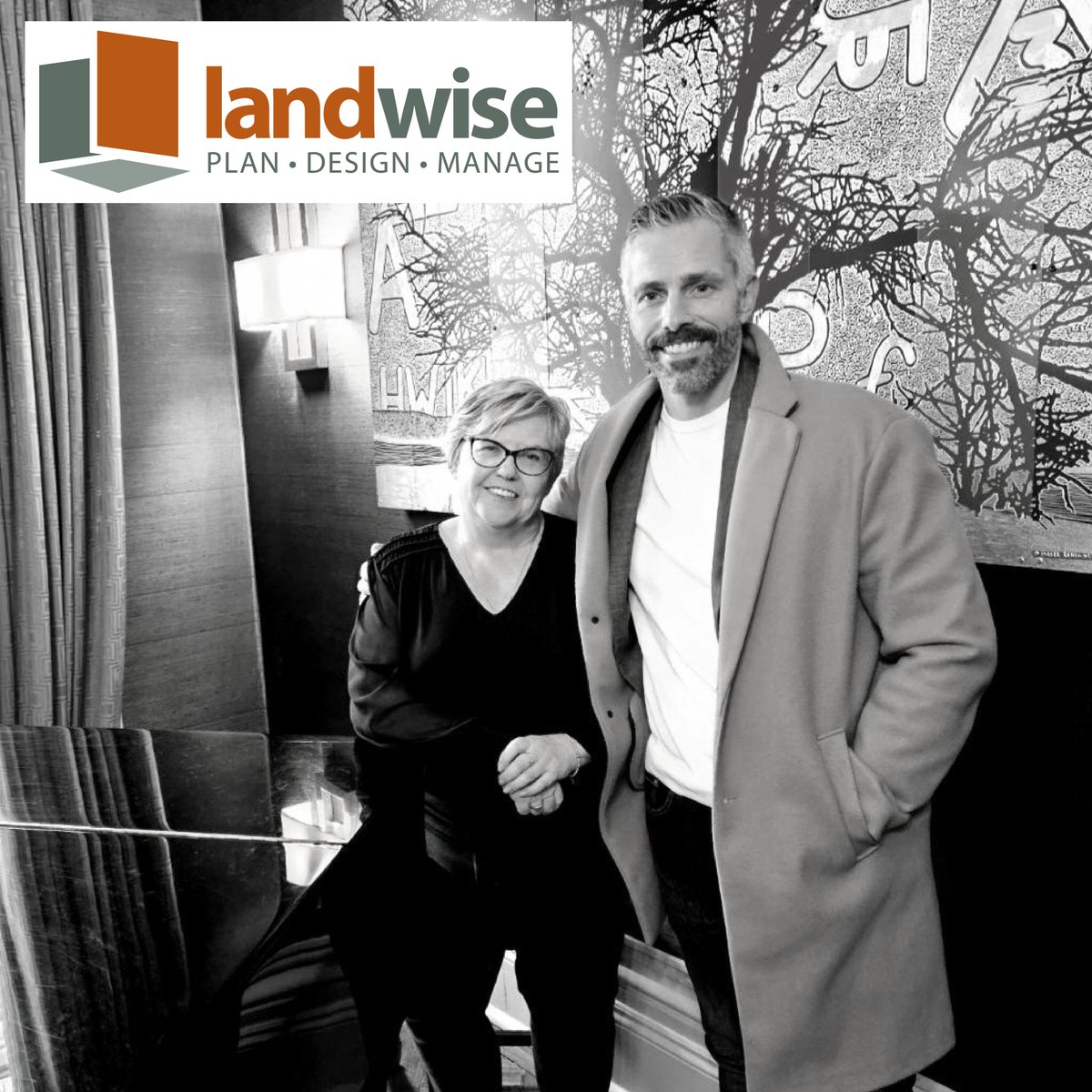 We rebranded TJohnsConsulting as LANDWISE just 2️⃣ wks ago &amp; &amp; committed to:
✔️Plan Smart,
✔️Design Smart, and
✔️Manage Smart.

TY to Greening Media for their expertise &amp; patience on our journey 🎢

Terri &amp; Edward
#ThrowbackThursday
#landwise #plansmart #designsmart #managesmart