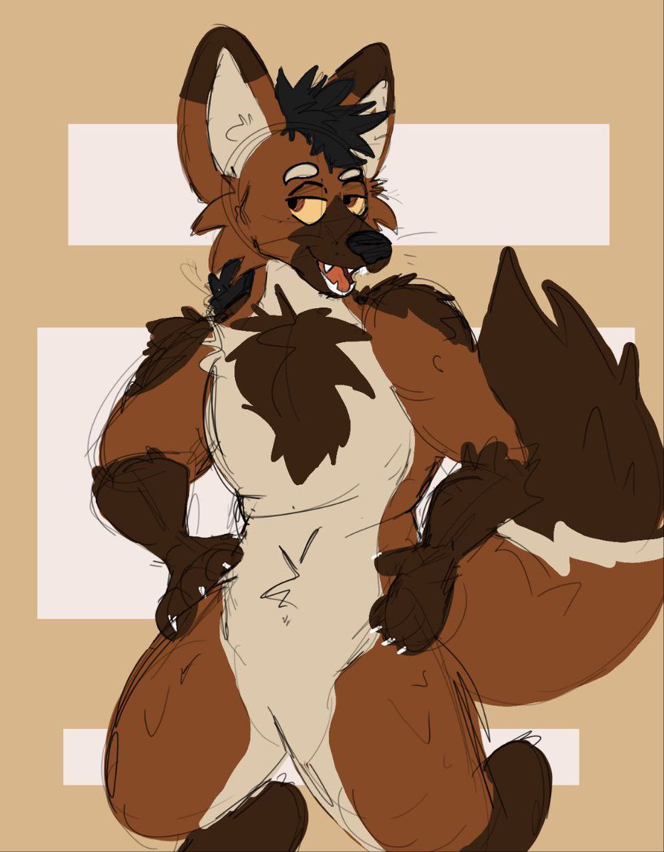 Awesome pic of my new maned wolf oc by <a href="/ScrubFallout/">FalloutScrub</a>!