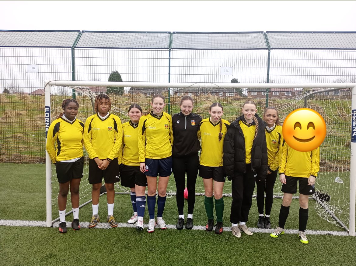CanonSladePE's tweet photo. Well done to the KS4 girls football team who were runners up in the Bolton Schools Tournament this evening! 👏🏻 #csfootball https://t.co/hEzC5lOxms