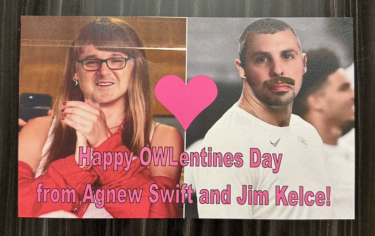 LiveOakOwls's tweet photo. When reflecting on yesterday’s Valentine’s Day cards, for some strange reason, the word disturbing comes to mind. #OnlyAtLiveOakAcademy

#LiveOakOwls #LiveOakAcademy #StillUndefeated #UndefeatedOwls #TheCoolSchool https://t.co/fJhUwnuPMh
