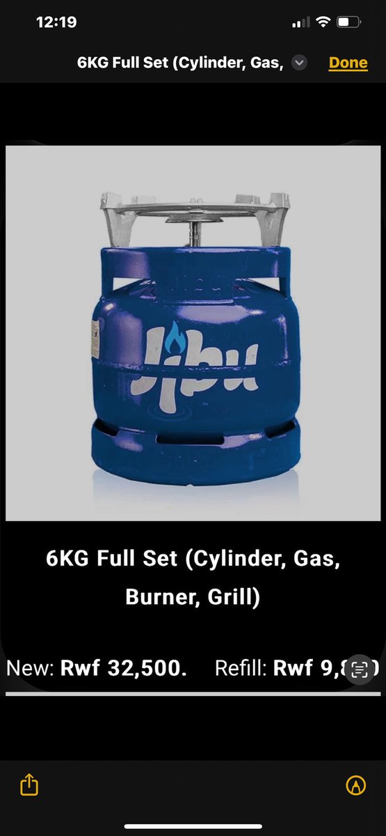 JudgeTours's tweet image. My husband was sent to purchase the full 6k set advertised at 32,500. He returned with only the cylinder, priced at 29,200, because the store had run out of the other components. I'm perplexed as to how we're expected to utilize just the cylinder. Explanation?@jiburwanda