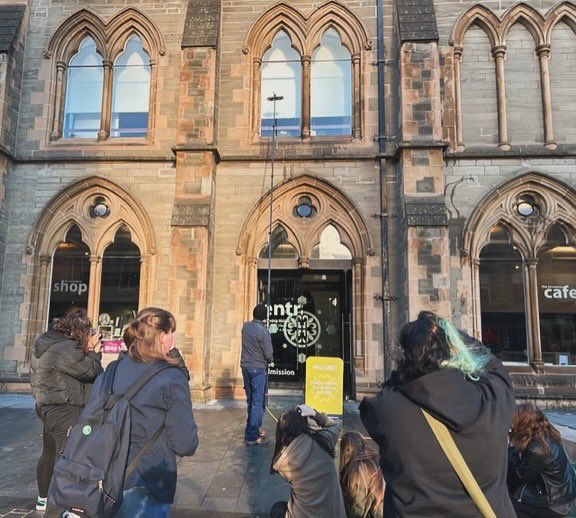 Behind the scenes at our recent photography field trip to Dundee with Mr Hunter! 📸 <a href="/ArbroathHigh/">Arbroath High School</a>