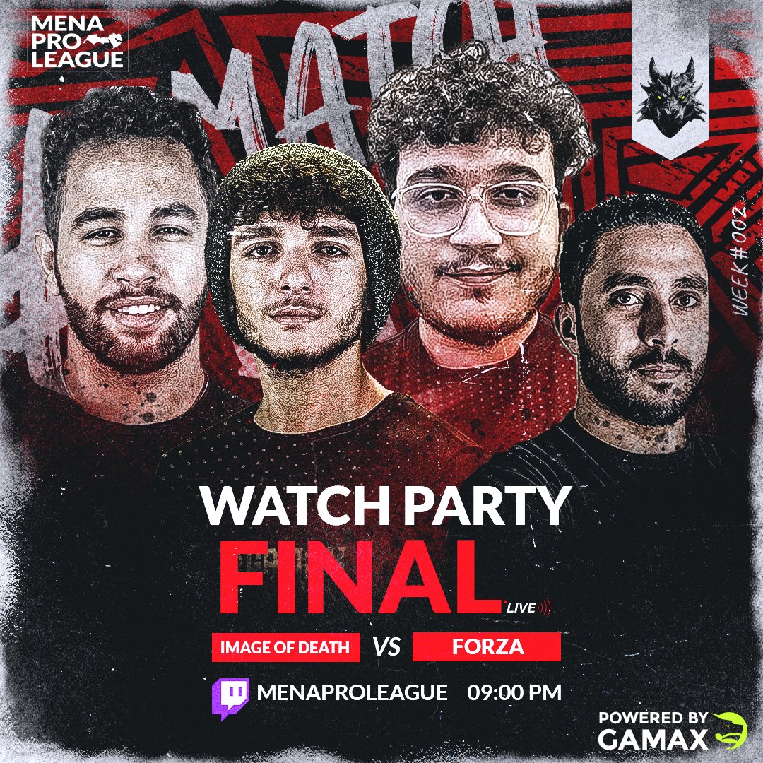 MENAProLeague's tweet photo. نهائيات الاسبوع التانى من دوري الشرق الأوسط وشمال أفريقيا للمحترفين MPL 🔥
متفوتوش الوتش بارتى هتكون الساعة 9 على قناة MPL مع @iam_mero وضيوفه @Sher1o_ @DEPYROVAL @aLvarVALO
اللينك فى الكومنتات📩
#GAMAX #MPL https://t.co/GDGjaCGDKG