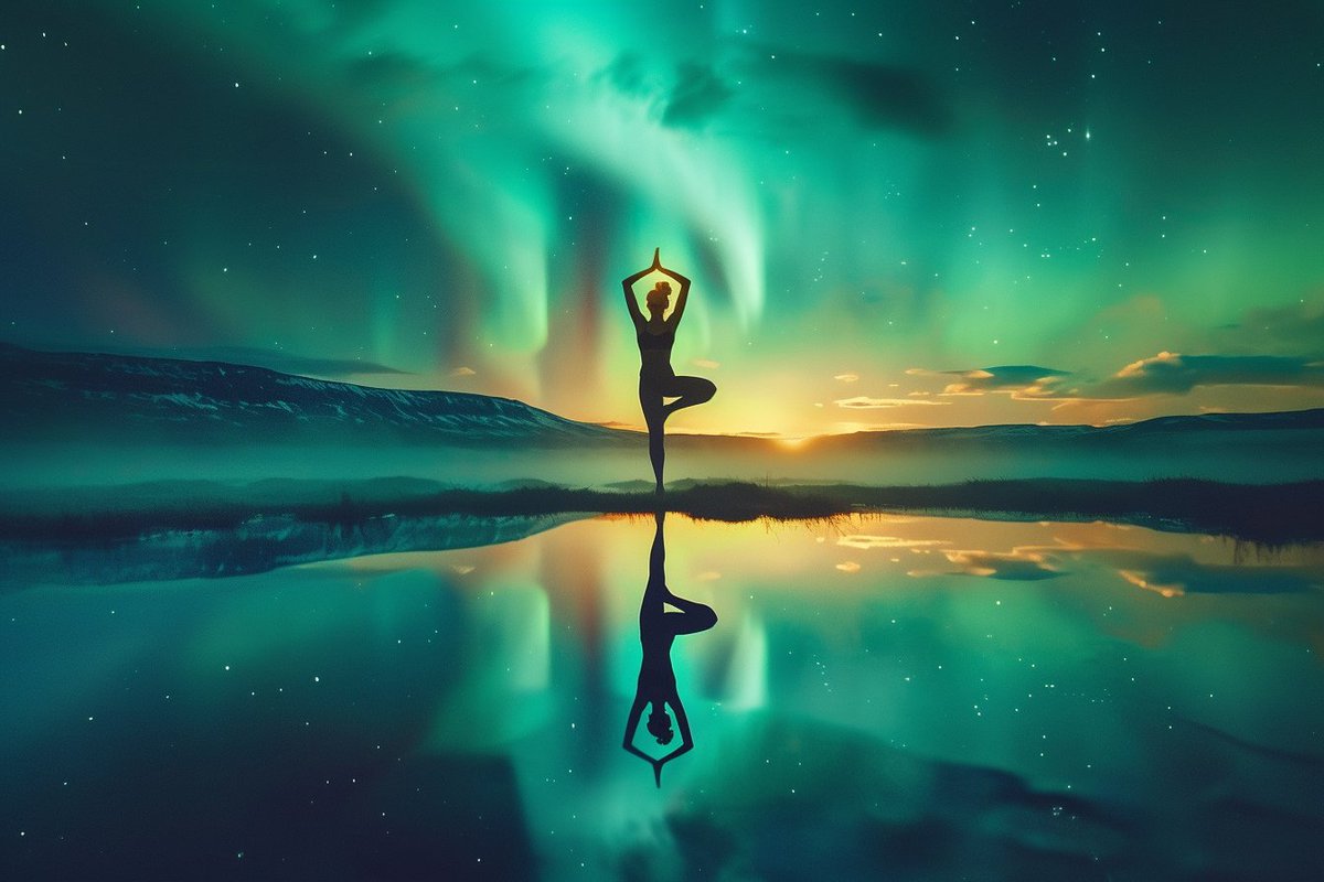 LudovicCreator's tweet photo. 🎨RADIANT REFLECTION🎨

Base prompt :

The [SUBJECT] in 'Radiant Reflection', a captivating dance with their [COLOR1] silhouette shimmeringly repeating on the mirrored surface of a still, [COLOR2] glassy lake beneath the effervescent aurora

Check ALTs for inspiration https://t.co/KrWyAcf0aa