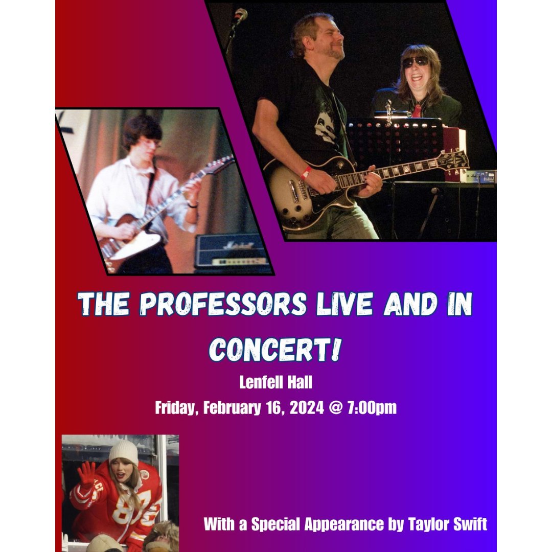 fdubecton's tweet photo. Tomorrow, the Communication Department will be hosting a social event, and all faculty, staff, and students are warmly invited to attend! Music will be performed by The Professors -- original and classic rock music.
We hope to see you there!
#fdubecton https://t.co/CMxq7hRDI5