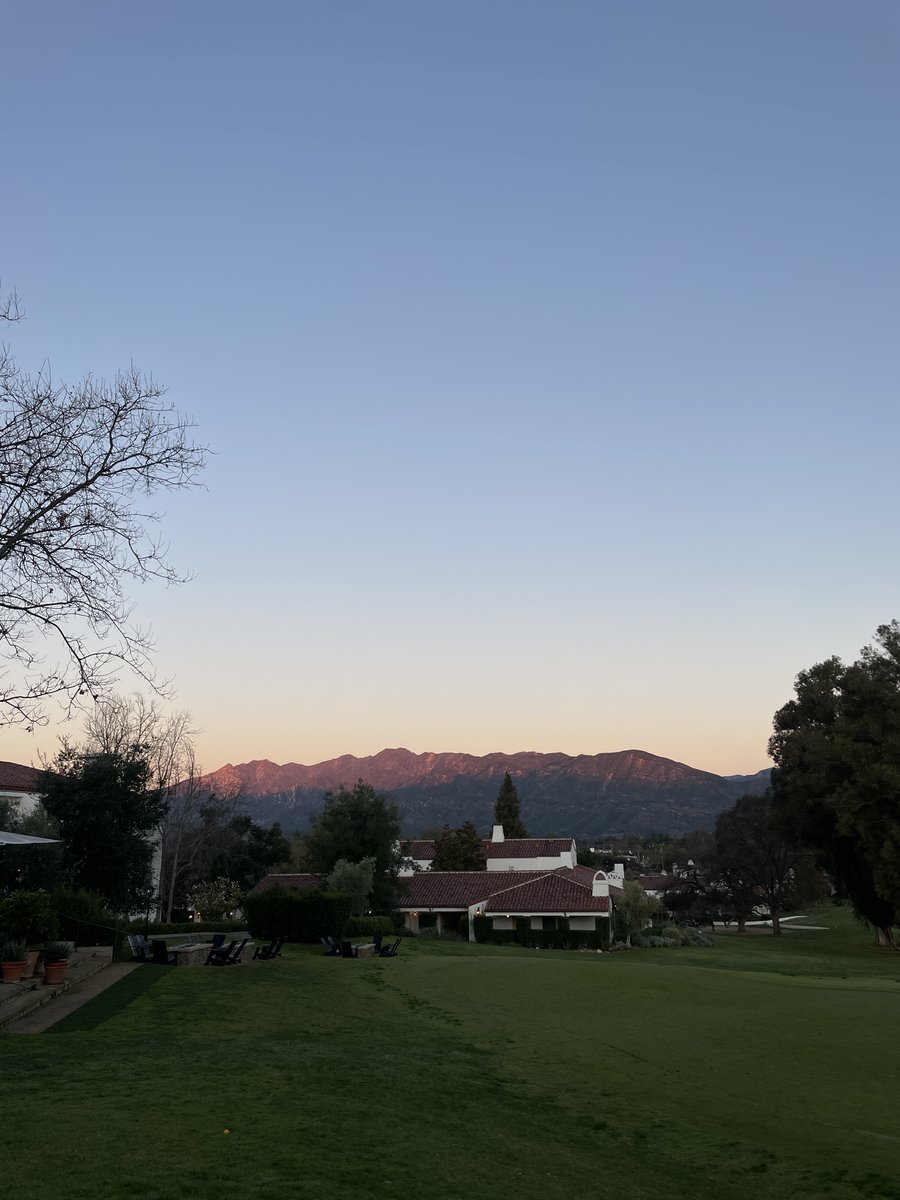 I just got back from a 3 day retreat in Ojai with <a href="/HamptonFounders/">Hampton</a>.

This was by far one of the best experiences.

The coaching was led by <a href="/AngelaParkerFIT/">Angela Parker (she/her)</a>.

I was with 20 other amazing, interesting founders.

I learned so much from each person.

Beyond the coaching, it was