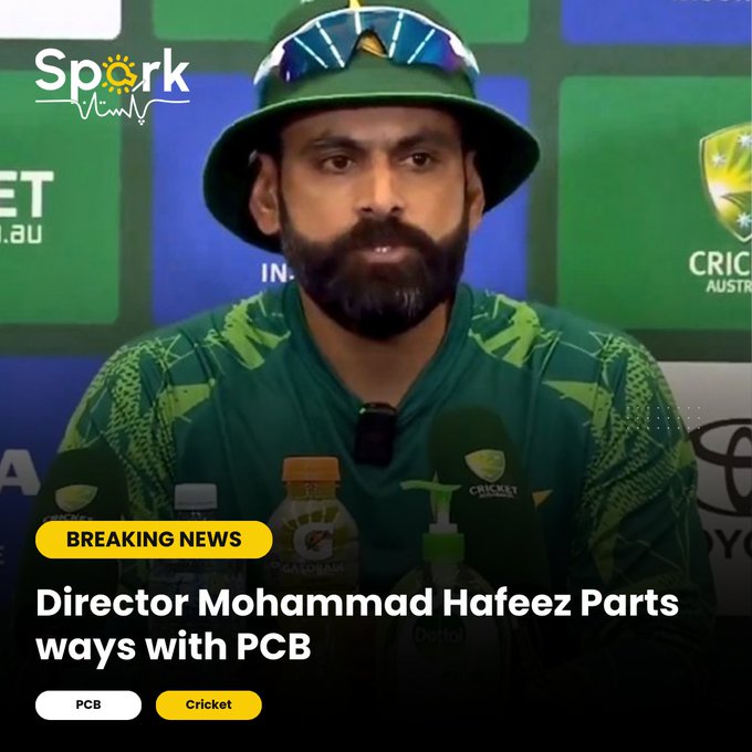 'Mohammad Hafeez and PCB part ways after mutual agreement, acknowledging Hafeez's contributions during tenure.'

 #Sparkpakistan #MohammadHafeez #PCB #CricketDirector #PartingWays #NewBeginnings #CricketCommunity