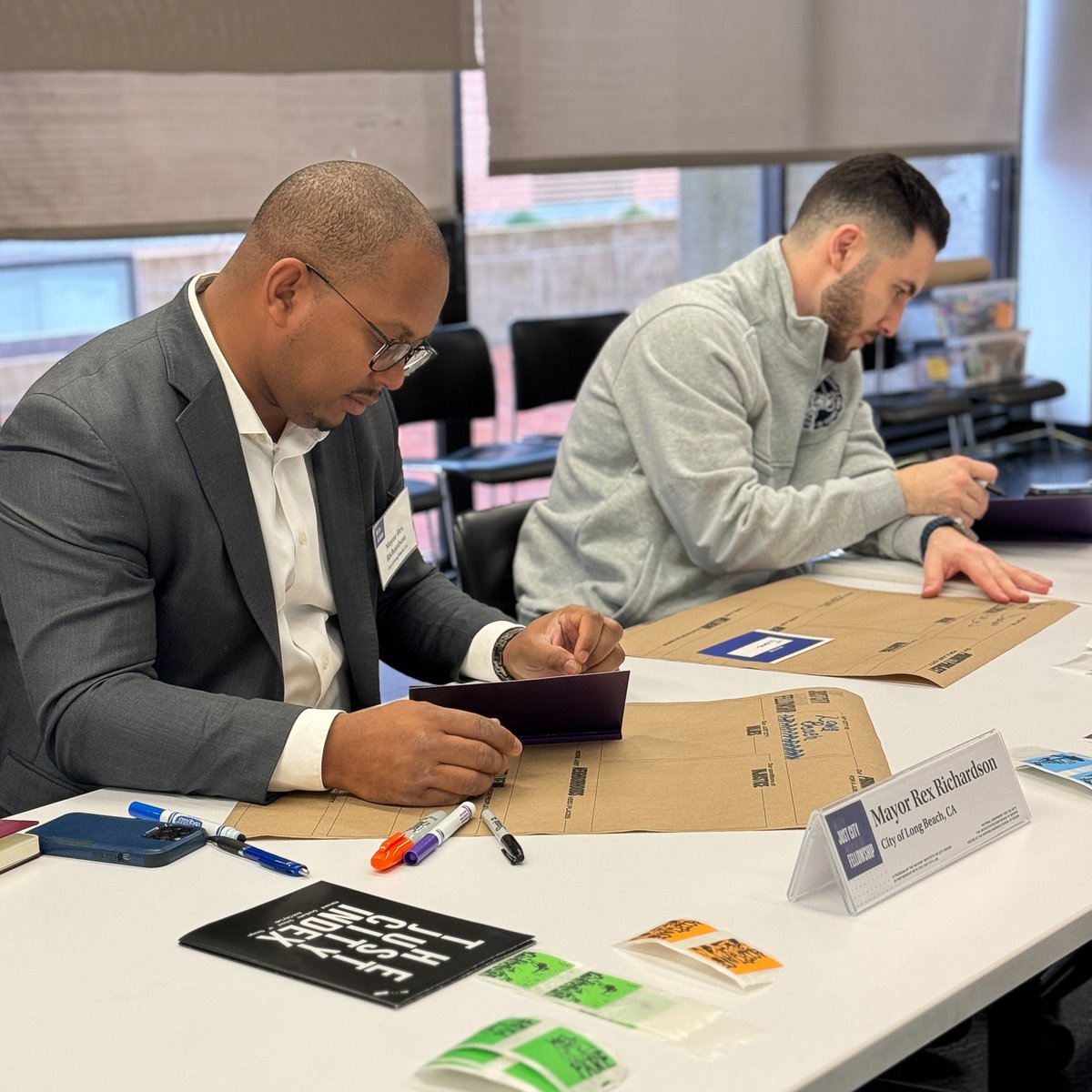MICDdotORG's tweet photo. We were honored to kick off the 2024 MICD Just City Mayoral Fellowship with an opening convening at the Harvard Graduate School of Design earlier this week, in partnership with the Just City Lab.
#MICD #LeadWithDesign #urbandesign #cityplanning #JCMF #justcity #mayors https://t.co/Pwx3R2A1Qi