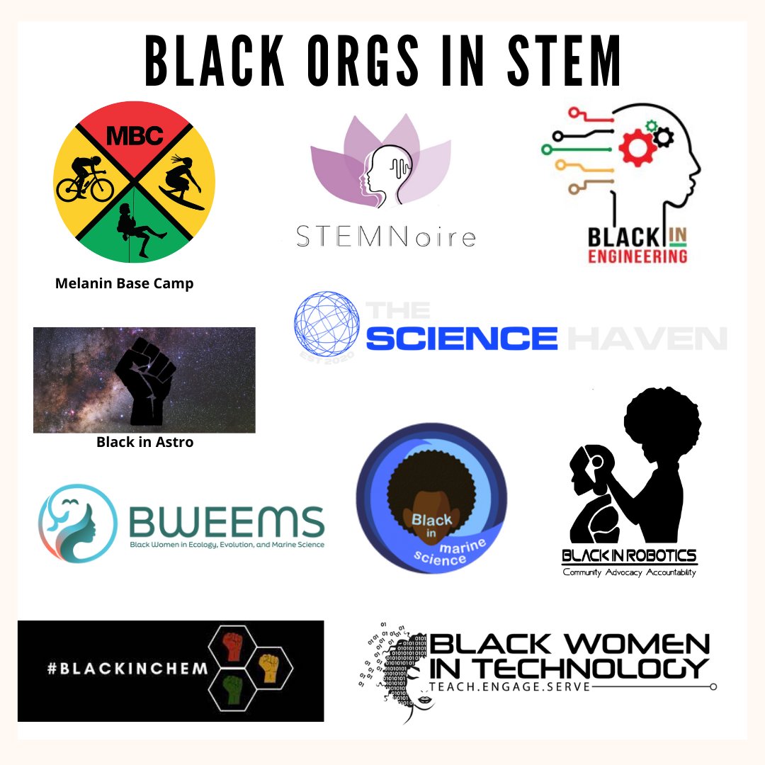 LatinasinSTEM's tweet photo. It is Black History Month. Let us celebrate the voices and work of the Black STEMinists past, present and future. Post 2/2
#STEM #science #blackscientist #blackinchem #BlackinTech #blackengineers #blackinbio #blackinSTEM #blackinastro https://t.co/pbDzMqTxRW
