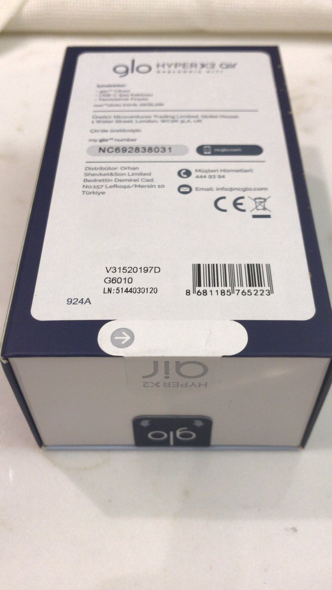 selimkck's tweet photo. Kent Glo Hyper X2 Air elektronik sigara
2 adet sıfır kutuda açılmamış cihaz satılıktır.

#Kent #Glo #KentGlo https://t.co/EmGWJbziwS