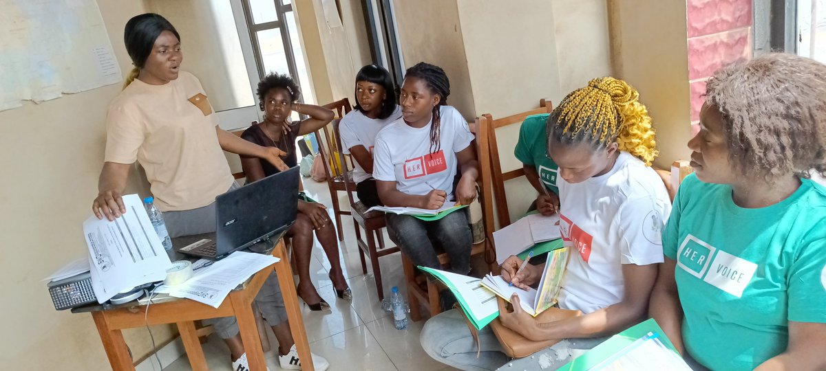 Continues capacity strengthening on gender based violence and HIV is ultimate to removing barriers and paving #Access of #AGYW in Decision making spaces. @HerVoiceFund @the_geli @amplifyfund @Yplus_Global @GlobalFund @cynthia_sirri @reachoutdev1