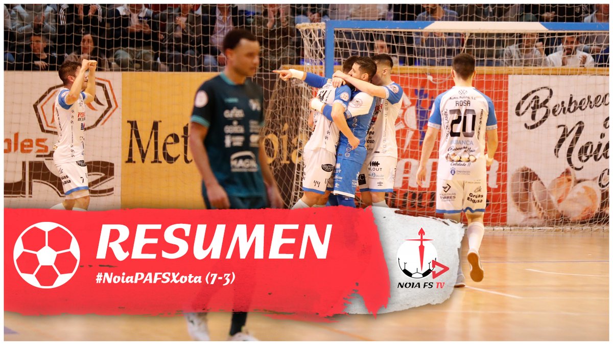 NoiaFutbolSala's tweet photo. ๐ผ ยกRevive en #NoiaPAFSTV el #NoiaPAFSXota de ayer con los goles y el ๐๐๐๐๐๐๐ del encuentro!
โก๏ธ https://t.co/sdZTXSZczO
#OSentimentoDunhaVila #ilusioNOIAte https://t.co/v1OQTVwH6w